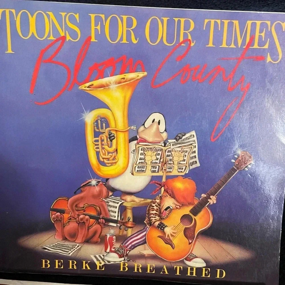 2 Vintagee 1980’s Berke Breathed’s Bloom County Books - Picture 3 of 4